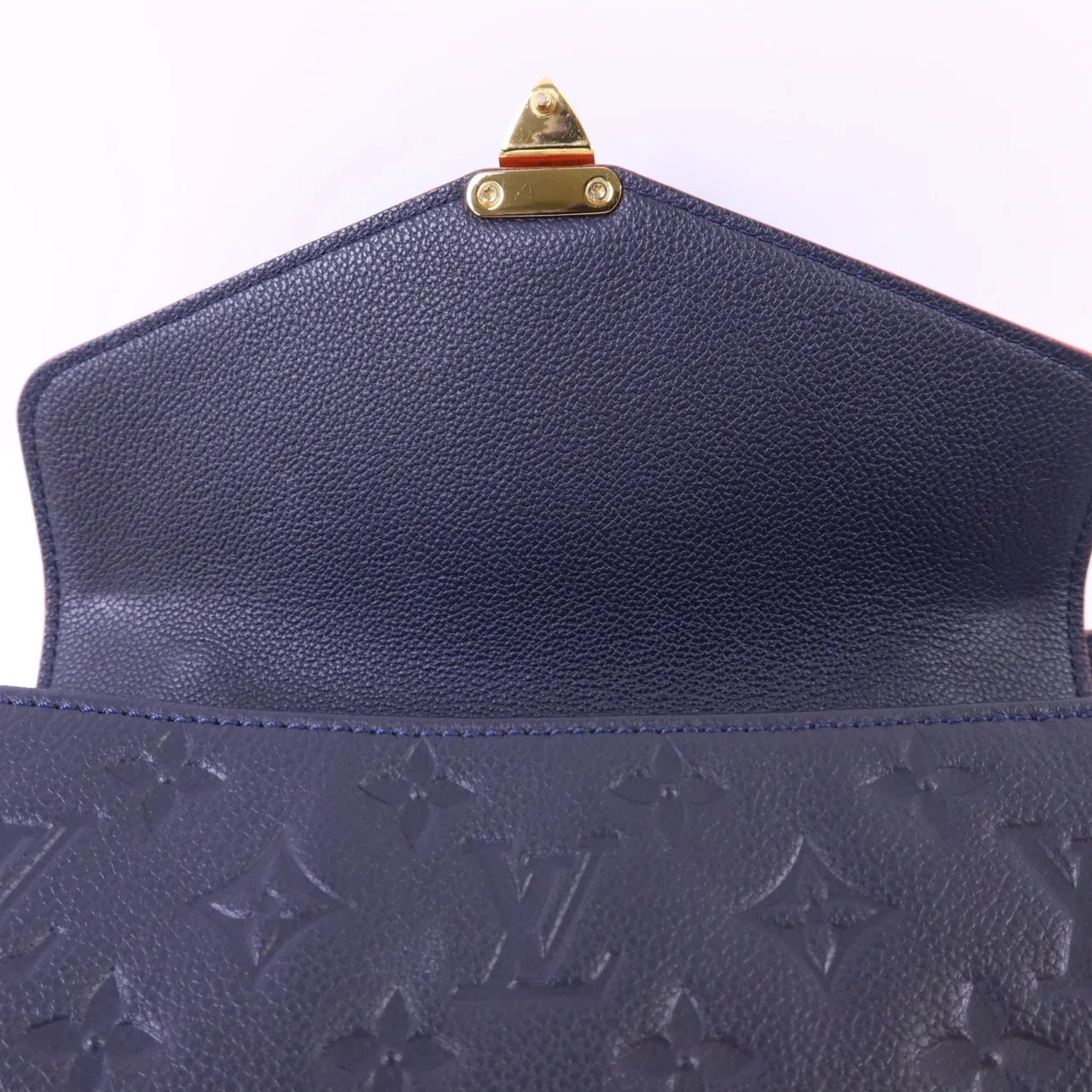 LOUIS VUITTON Pochette Metis M44071 兩用包 牛皮 海軍藍 牛皮 中古品A - 縮圖 19
