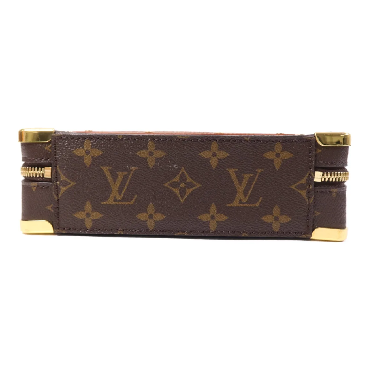 LOUIS VUITTON Soft Trunk M45785 兩用包 塗層帆布 棕色 / Brown 塗層帆布 中古品A - 縮圖 4