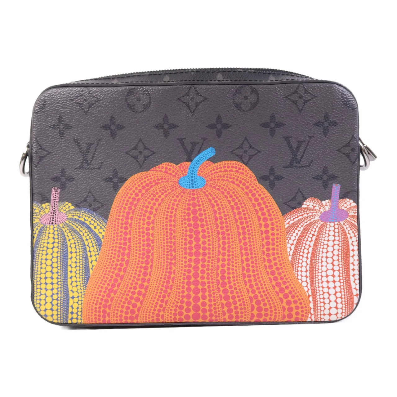 LOUIS VUITTON M46435 肩背包 塗層帆布 黑色 / 灰色 / Black/Grey 塗層帆布 中古品A - 縮圖 3