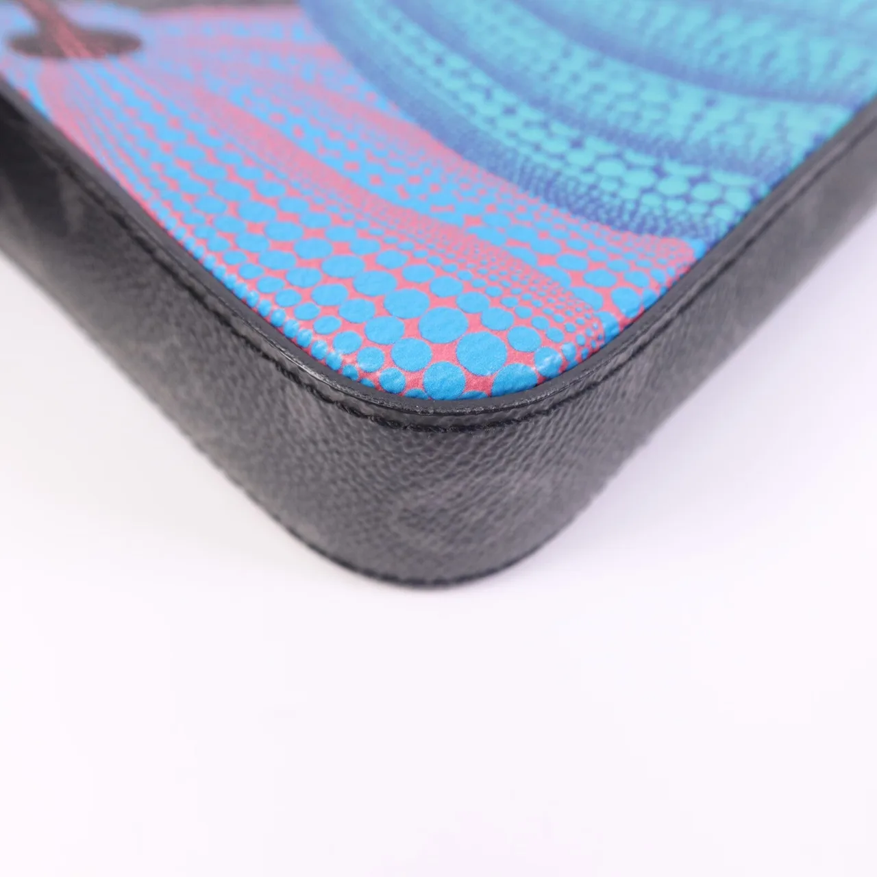 LOUIS VUITTON M46435 肩背包 塗層帆布 黑色 / 灰色 / Black/Grey 塗層帆布 中古品A - 縮圖 11