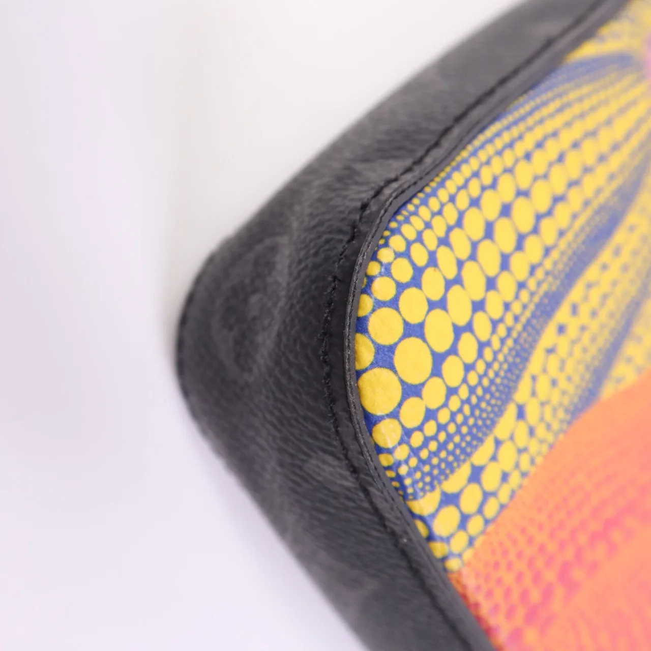 LOUIS VUITTON M46435 肩背包 塗層帆布 黑色 / 灰色 / Black/Grey 塗層帆布 中古品A - 縮圖 13