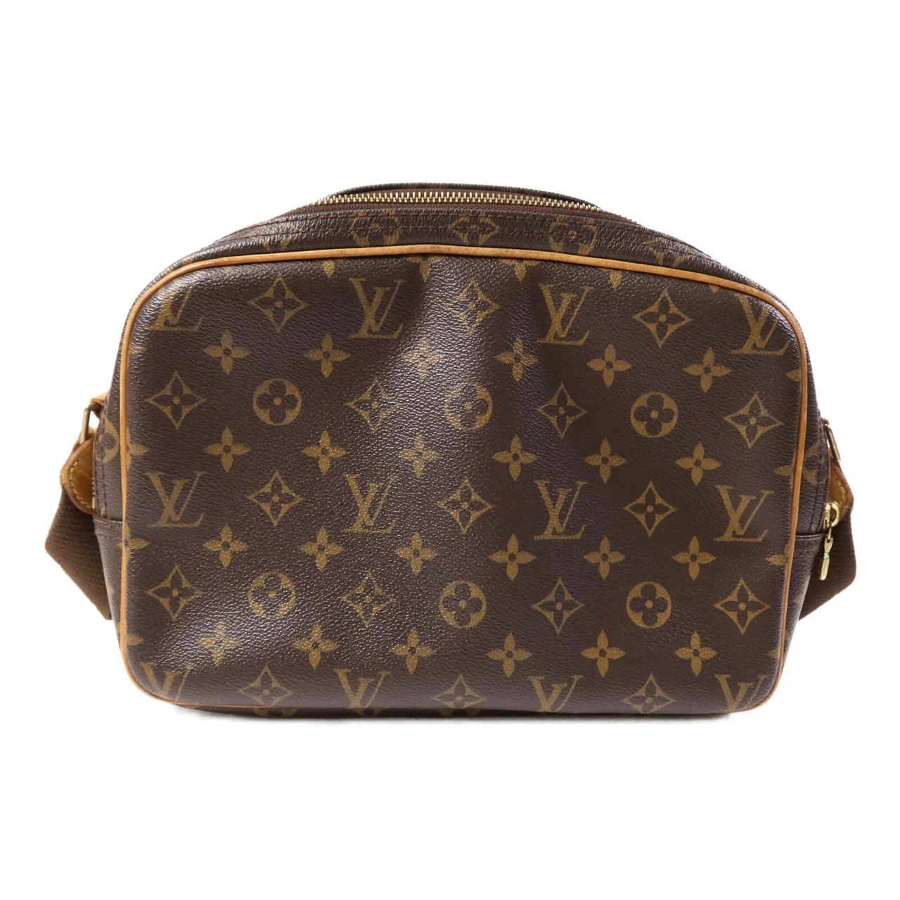 LOUIS VUITTON Reporter M45254 肩背包 塗層帆布 棕色 塗層帆布 中古品B - 縮圖 2