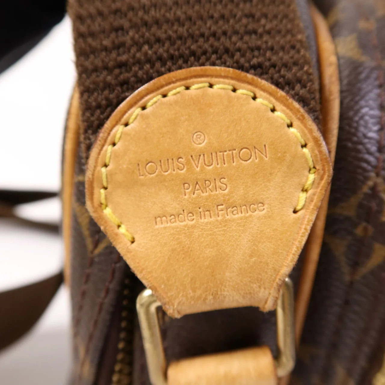 LOUIS VUITTON Reporter M45254 肩背包 塗層帆布 棕色 塗層帆布 中古品B - 縮圖 5