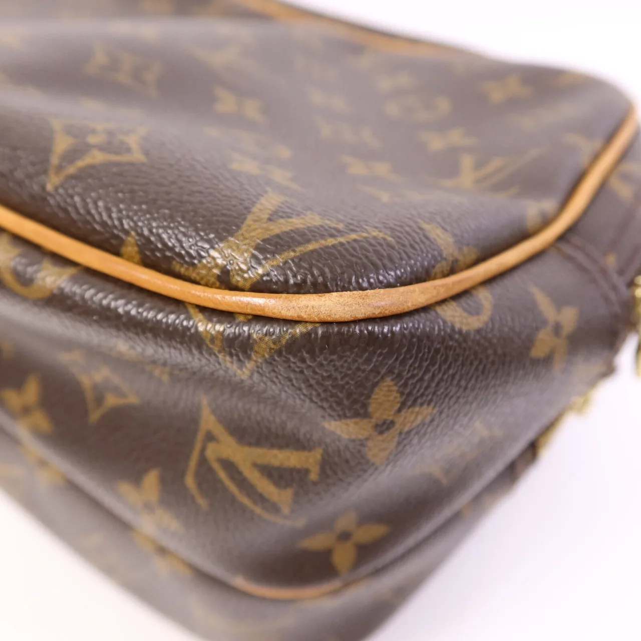 LOUIS VUITTON Reporter M45254 肩背包 塗層帆布 棕色 塗層帆布 中古品B - 縮圖 11