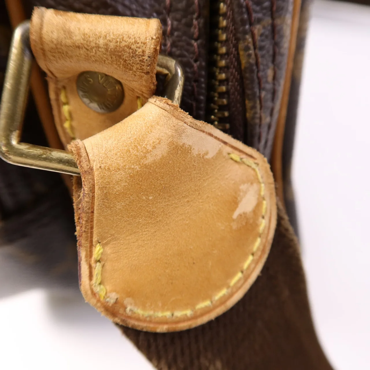 LOUIS VUITTON Reporter M45254 肩背包 塗層帆布 棕色 塗層帆布 中古品B - 縮圖 13