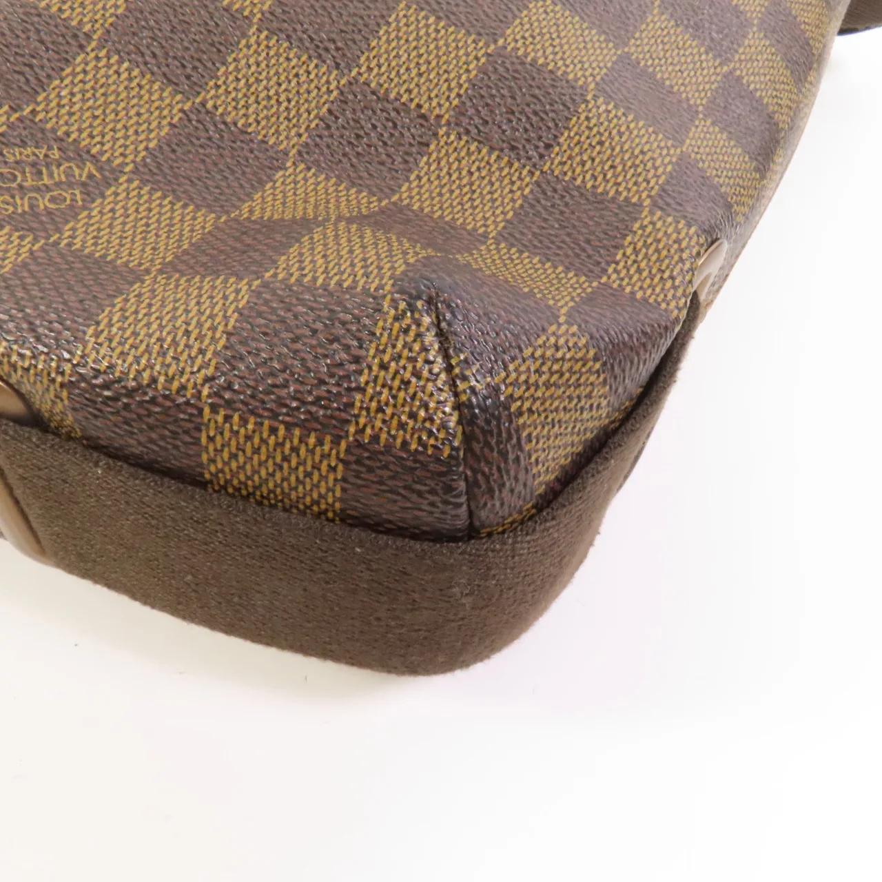 LOUIS VUITTON Brooklyn N51211 肩背包 塗層帆布 棕色 塗層帆布 中古品A - 縮圖 12