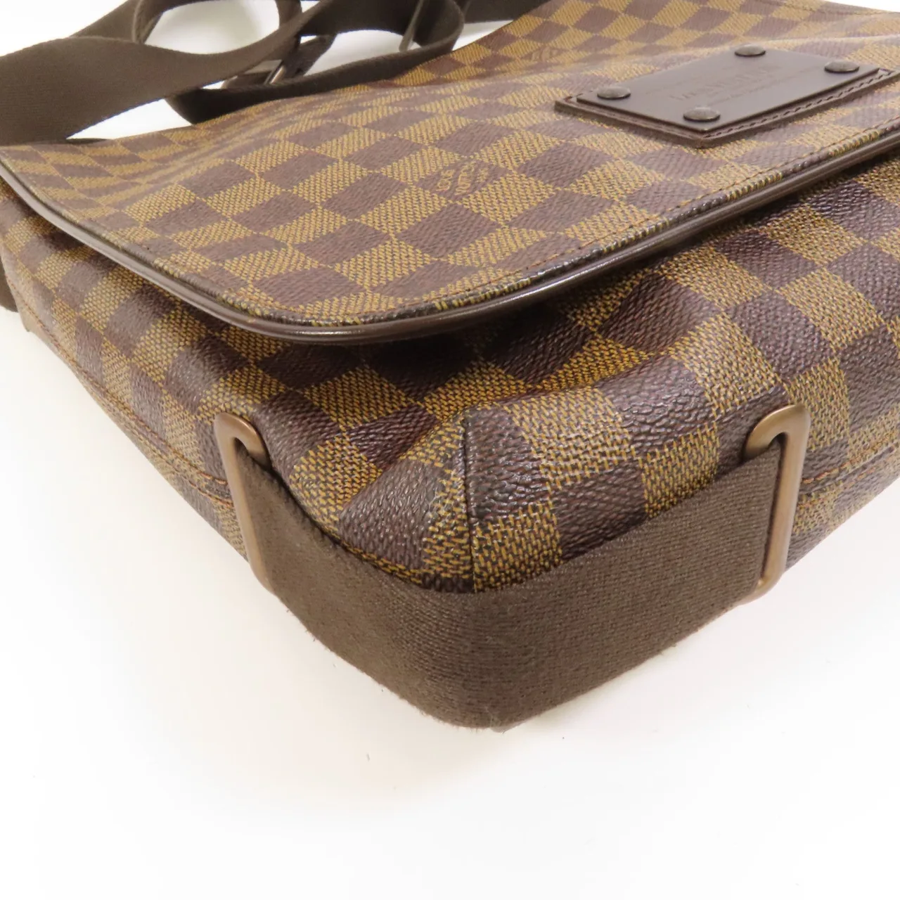 LOUIS VUITTON Brooklyn N51211 肩背包 塗層帆布 棕色 塗層帆布 中古品A - 縮圖 13