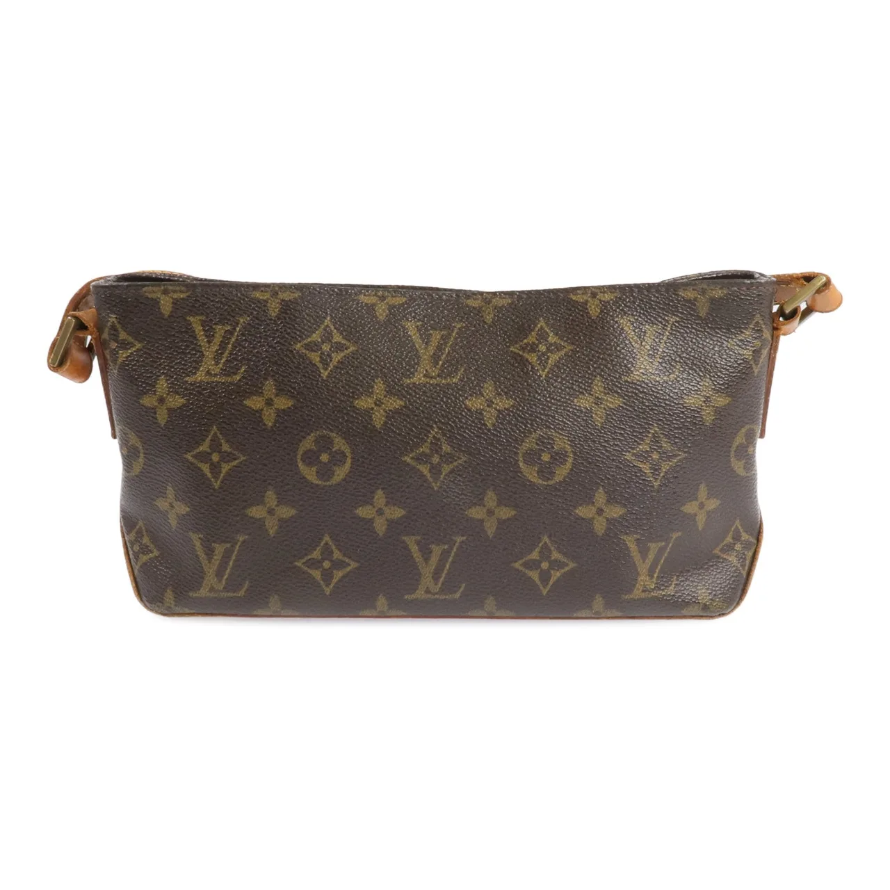 LOUIS VUITTON Trotteur M51240 肩背包 塗層帆布 棕色 / Brown 塗層帆布 中古品B - 縮圖 3
