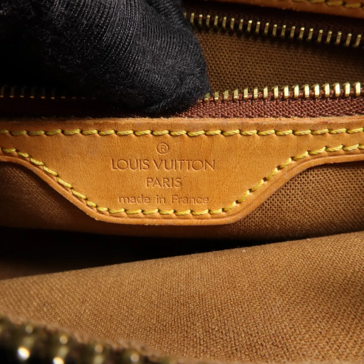 LOUIS VUITTON Trotteur M51240 肩背包 塗層帆布 棕色 / Brown 塗層帆布 中古品B - 縮圖 6