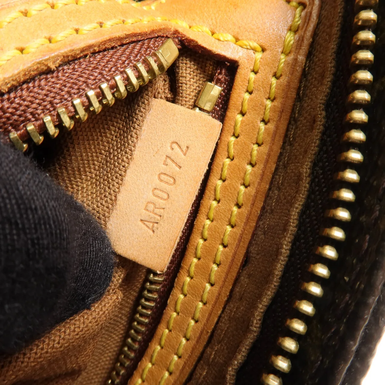 LOUIS VUITTON Trotteur M51240 肩背包 塗層帆布 棕色 / Brown 塗層帆布 中古品B - 縮圖 7