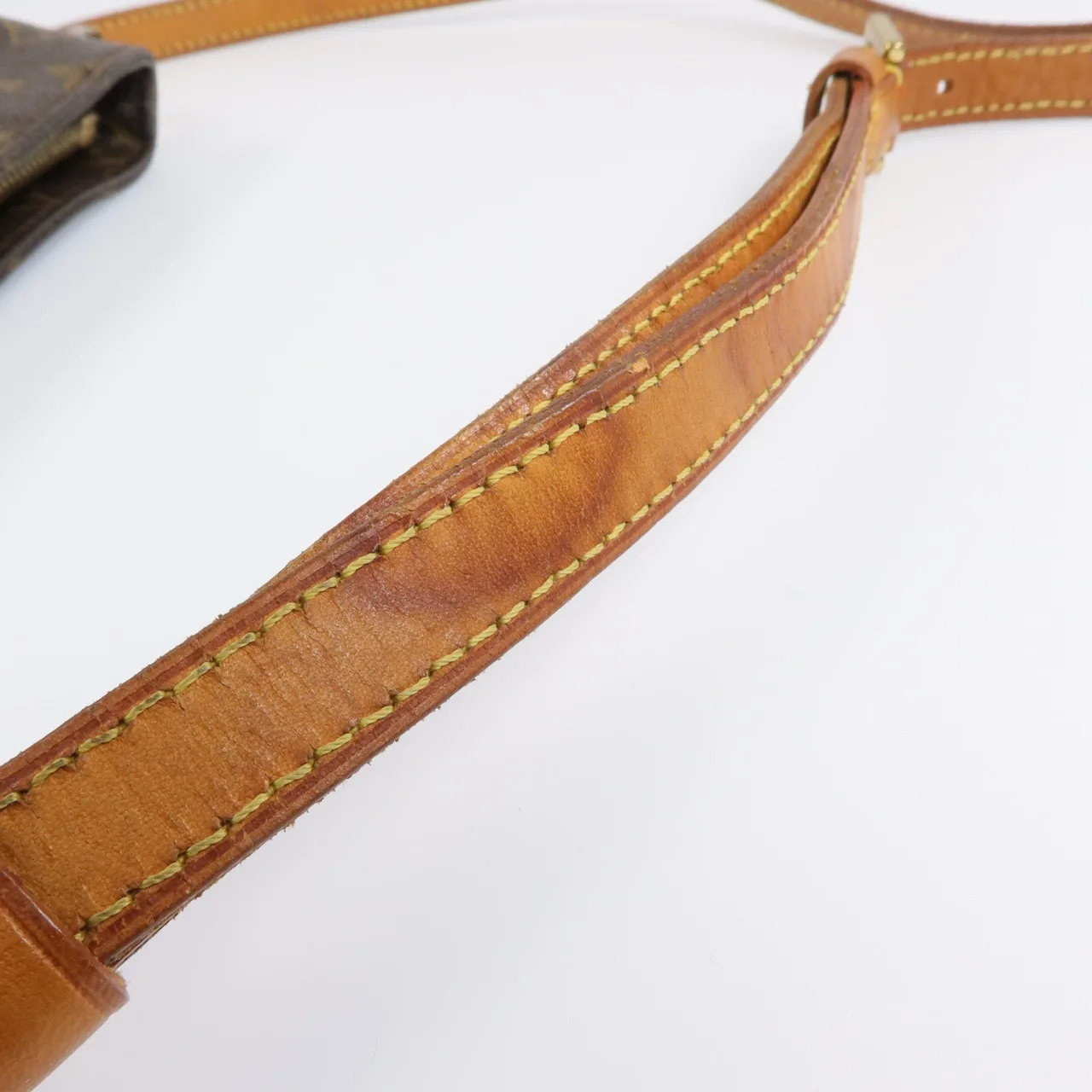 LOUIS VUITTON Trotteur M51240 肩背包 塗層帆布 棕色 / Brown 塗層帆布 中古品B - 縮圖 14