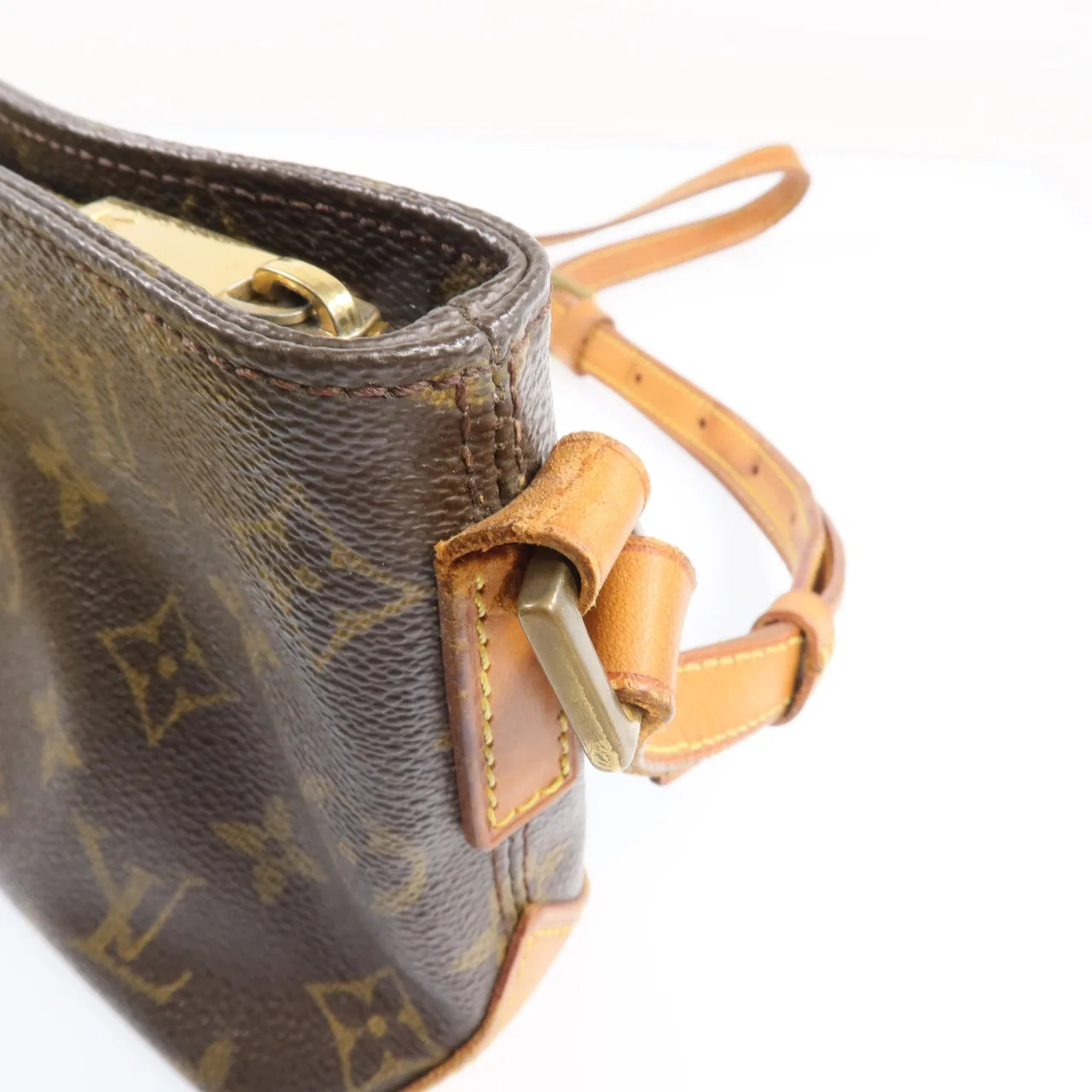 LOUIS VUITTON Trotteur M51240 肩背包 塗層帆布 棕色 / Brown 塗層帆布 中古品B - 縮圖 16