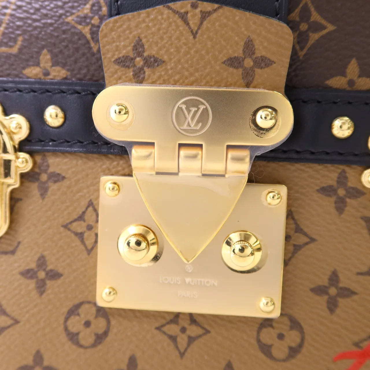 LOUIS VUITTON Trunk M43596 Shoulder Bag Coated Canvas 棕色 Coated Canvas Rank A - Thumbnail 8