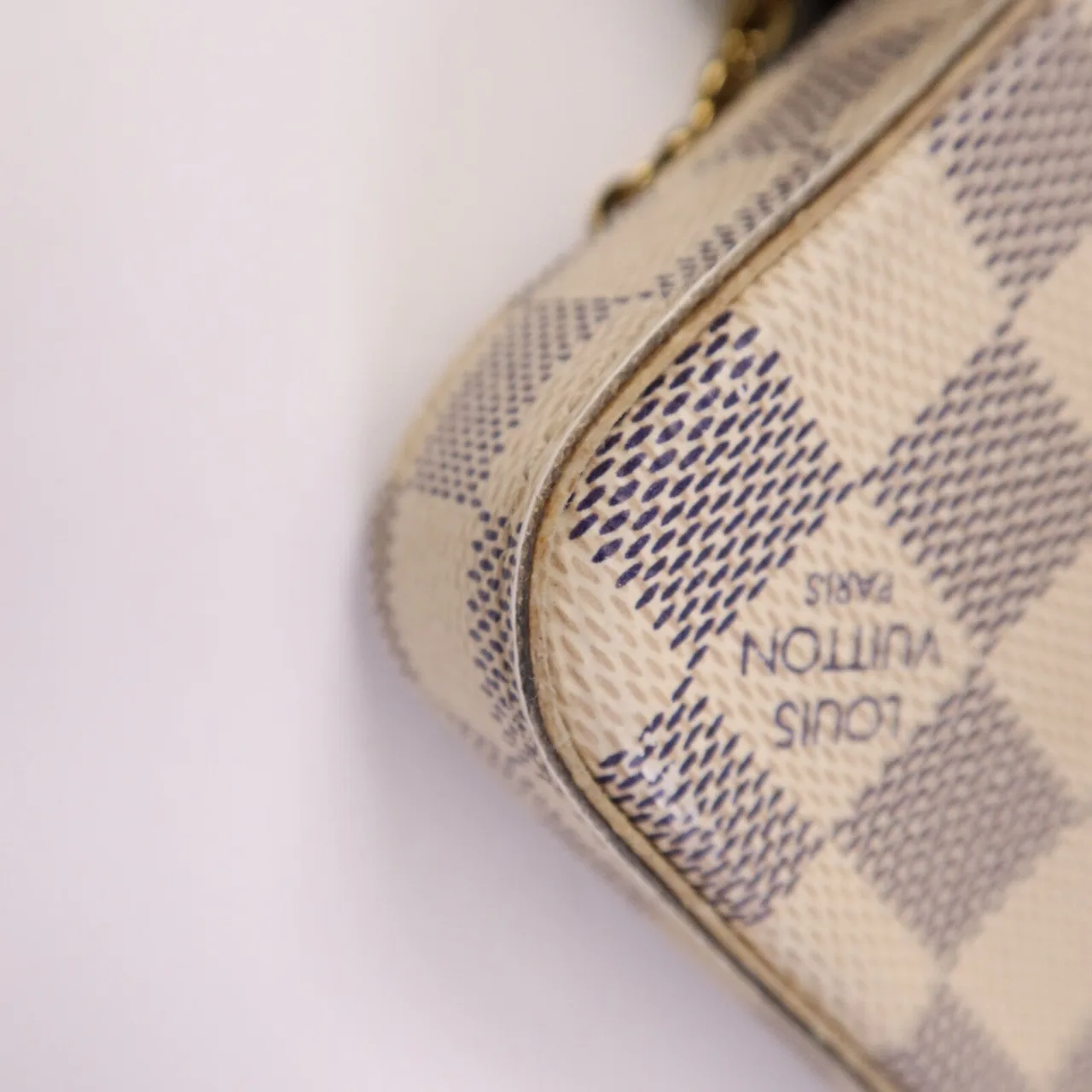 LOUIS VUITTON Felicie N63106 Shoulder Bag Coated Canvas 白色 Coated Canvas Rank B - Thumbnail 14