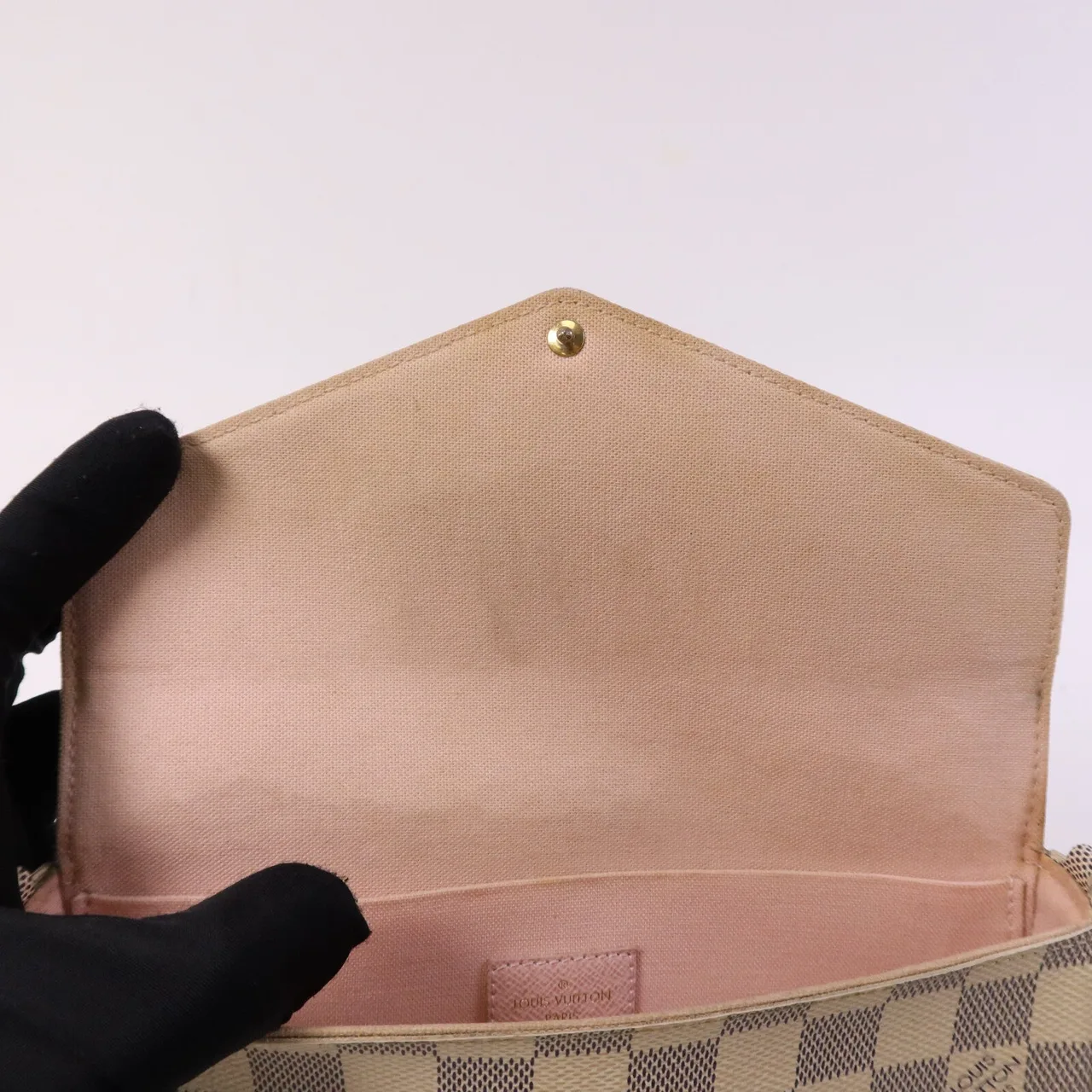 LOUIS VUITTON Felicie N63106 Shoulder Bag Coated Canvas 白色 Coated Canvas Rank B - Thumbnail 15