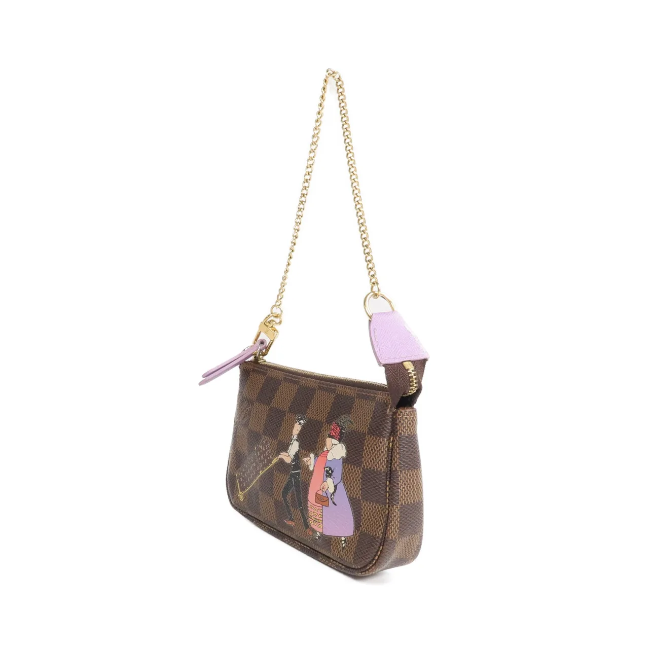 LOUIS VUITTON N63003 Handbag Coated Canvas 棕色 Coated Canvas Rank B - Thumbnail 3