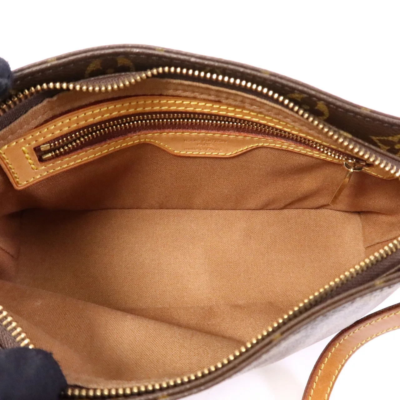 LOUIS VUITTON Trotteur M51240 Shoulder Bag Coated Canvas 棕色 Coated Canvas Rank B - Thumbnail 5