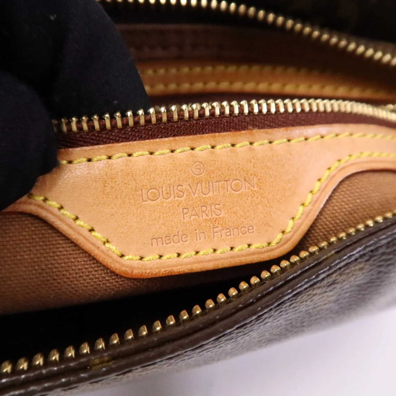 LOUIS VUITTON Trotteur M51240 Shoulder Bag Coated Canvas 棕色 Coated Canvas Rank B - Thumbnail 6