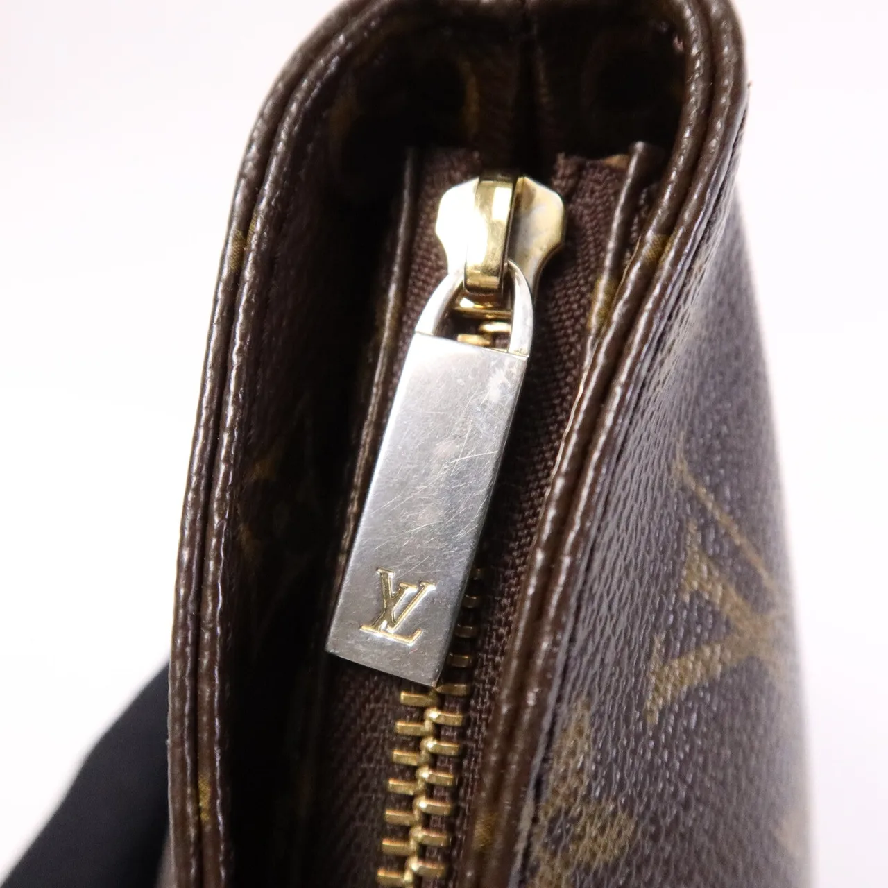 LOUIS VUITTON Trotteur M51240 Shoulder Bag Coated Canvas 棕色 Coated Canvas Rank B - Thumbnail 7