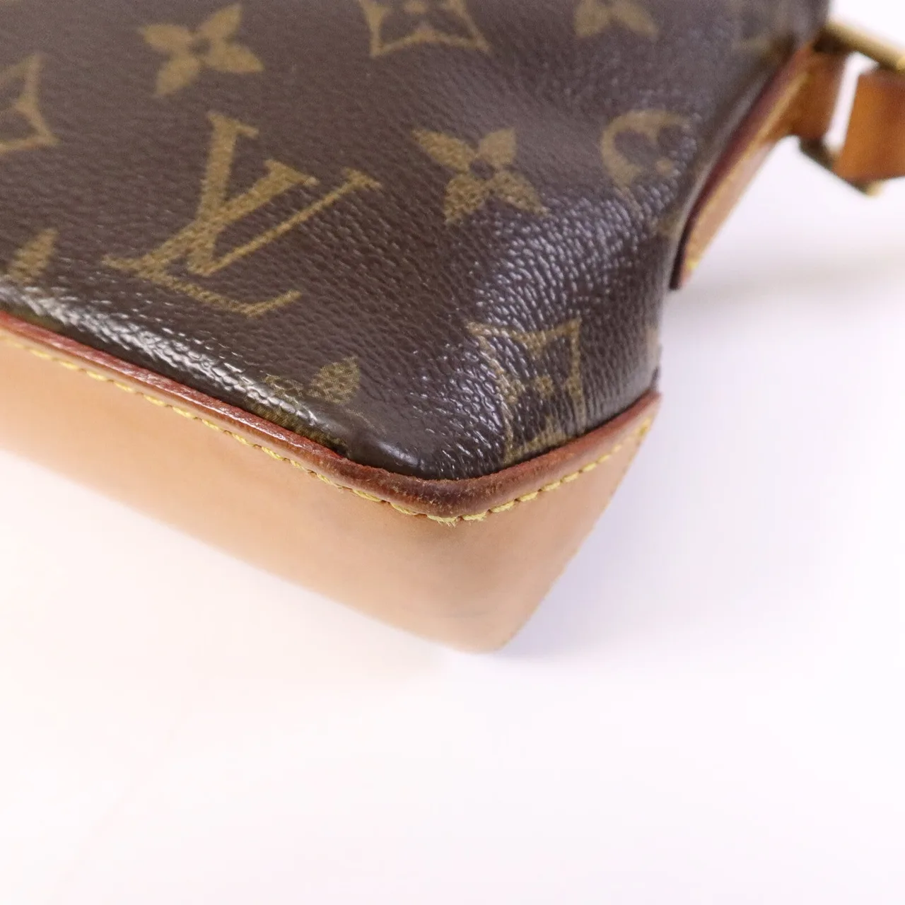 LOUIS VUITTON Trotteur M51240 Shoulder Bag Coated Canvas 棕色 Coated Canvas Rank B - Thumbnail 12