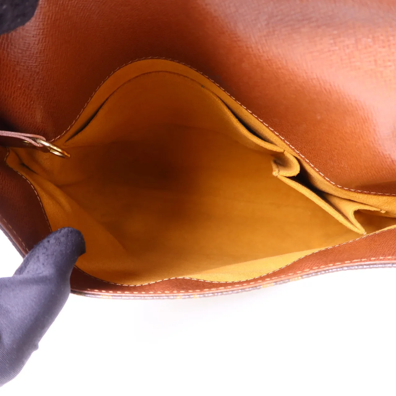 LOUIS VUITTON Musette M51256 肩背包 塗層帆布 棕色 塗層帆布 中古品B - 縮圖 6