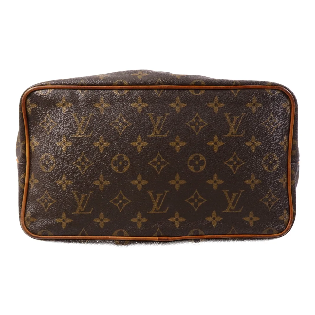 LOUIS VUITTON Palermo M40145 兩用包 塗層帆布 棕色 塗層帆布 中古品B - 縮圖 4