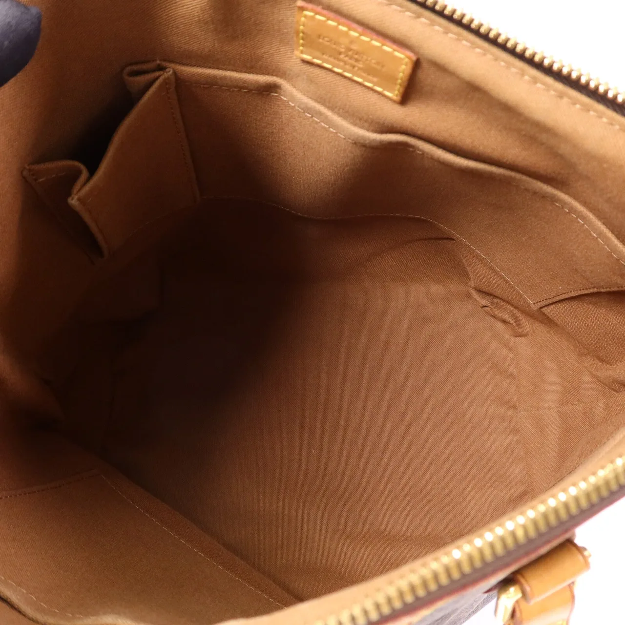 LOUIS VUITTON Palermo M40145 兩用包 塗層帆布 棕色 塗層帆布 中古品B - 縮圖 5