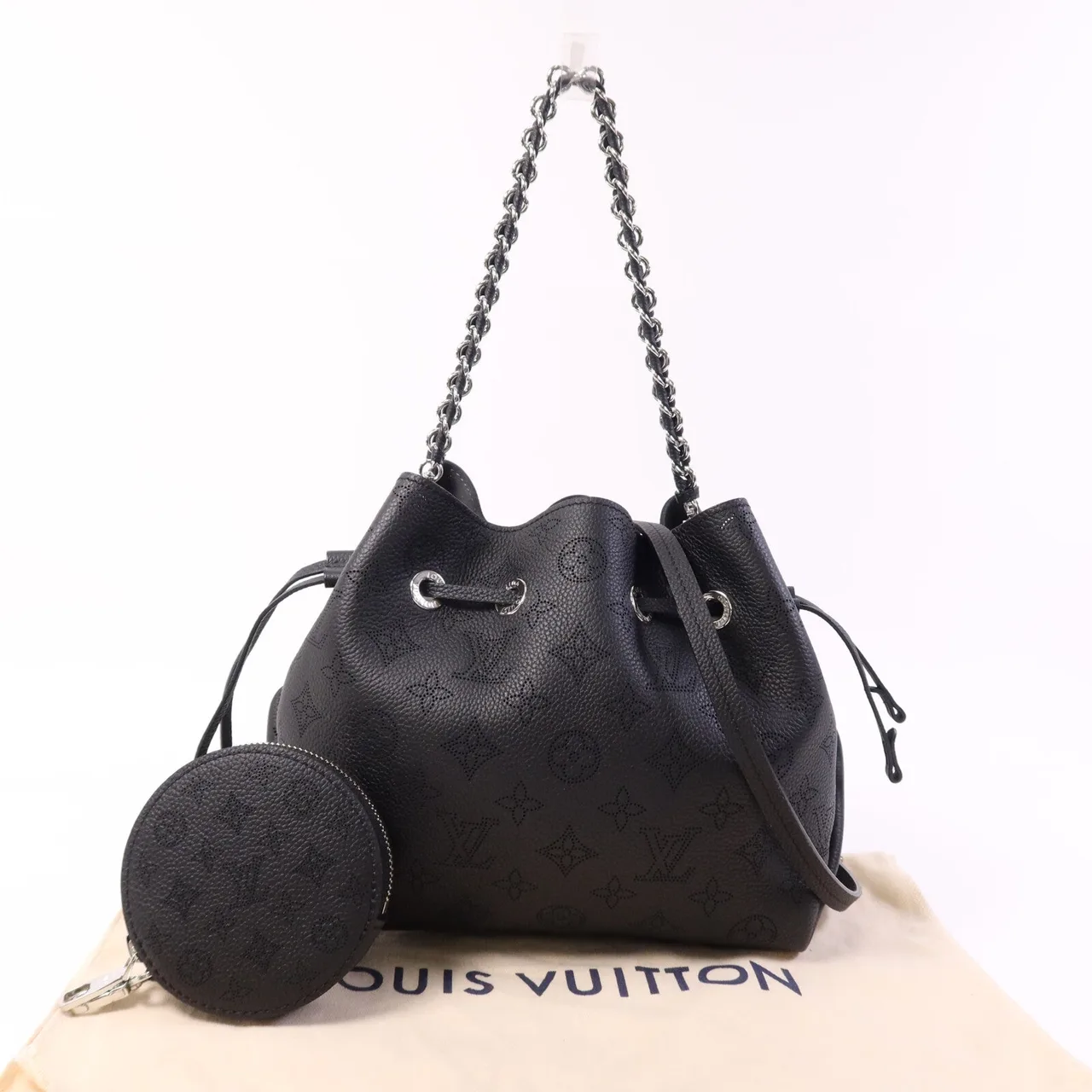 LOUIS VUITTON Bella M57070 2-Way Bag Calfskin 黑色 / Black Calfskin Rank A - Thumbnail 8