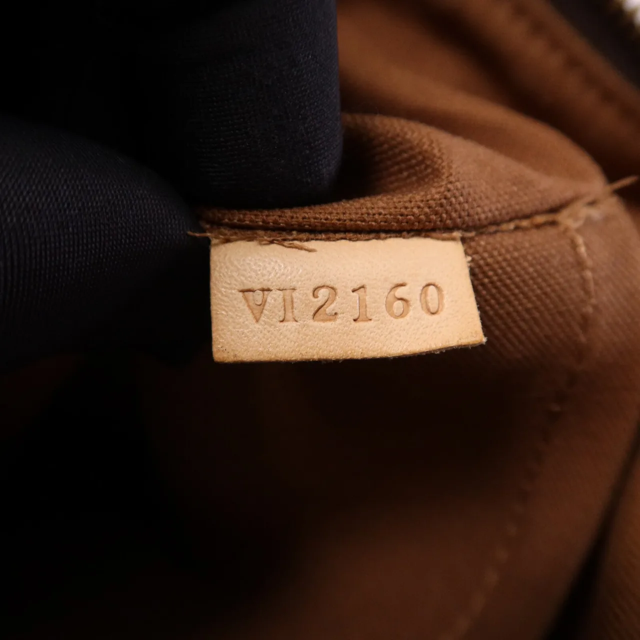 LOUIS VUITTON Palermo M40146 2-Way Bag Coated Canvas 棕色 Coated Canvas Rank B - Thumbnail 8