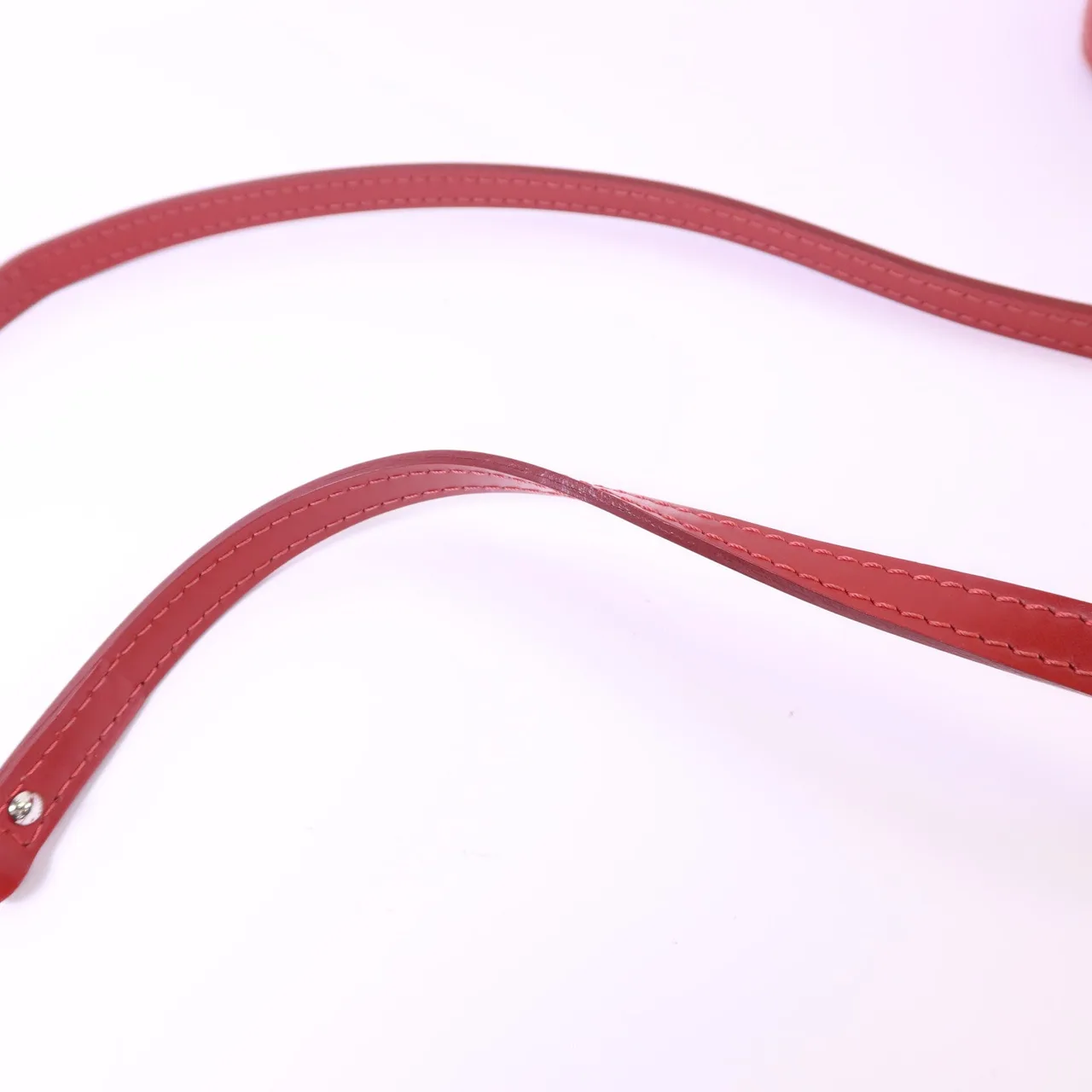 LOUIS VUITTON Alma M56204 2-Way Bag Calfskin 紅色 Calfskin Rank A - Thumbnail 17