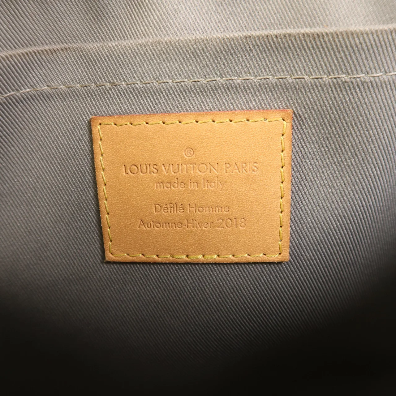 LOUIS VUITTON M63240 Clutch Canvas 綠色 Canvas Rank C - Thumbnail 7