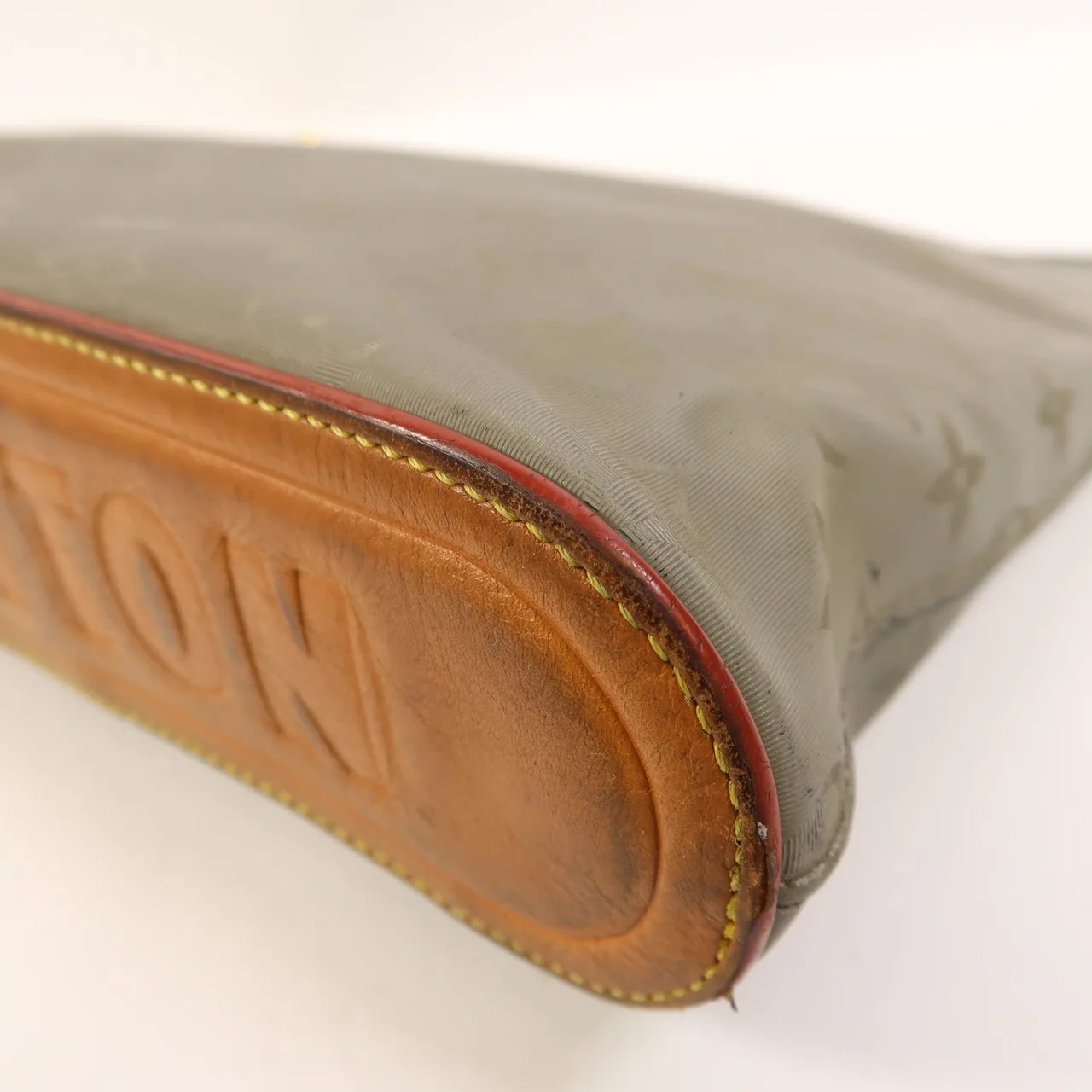 LOUIS VUITTON M63240 Clutch Canvas 綠色 Canvas Rank C - Thumbnail 9