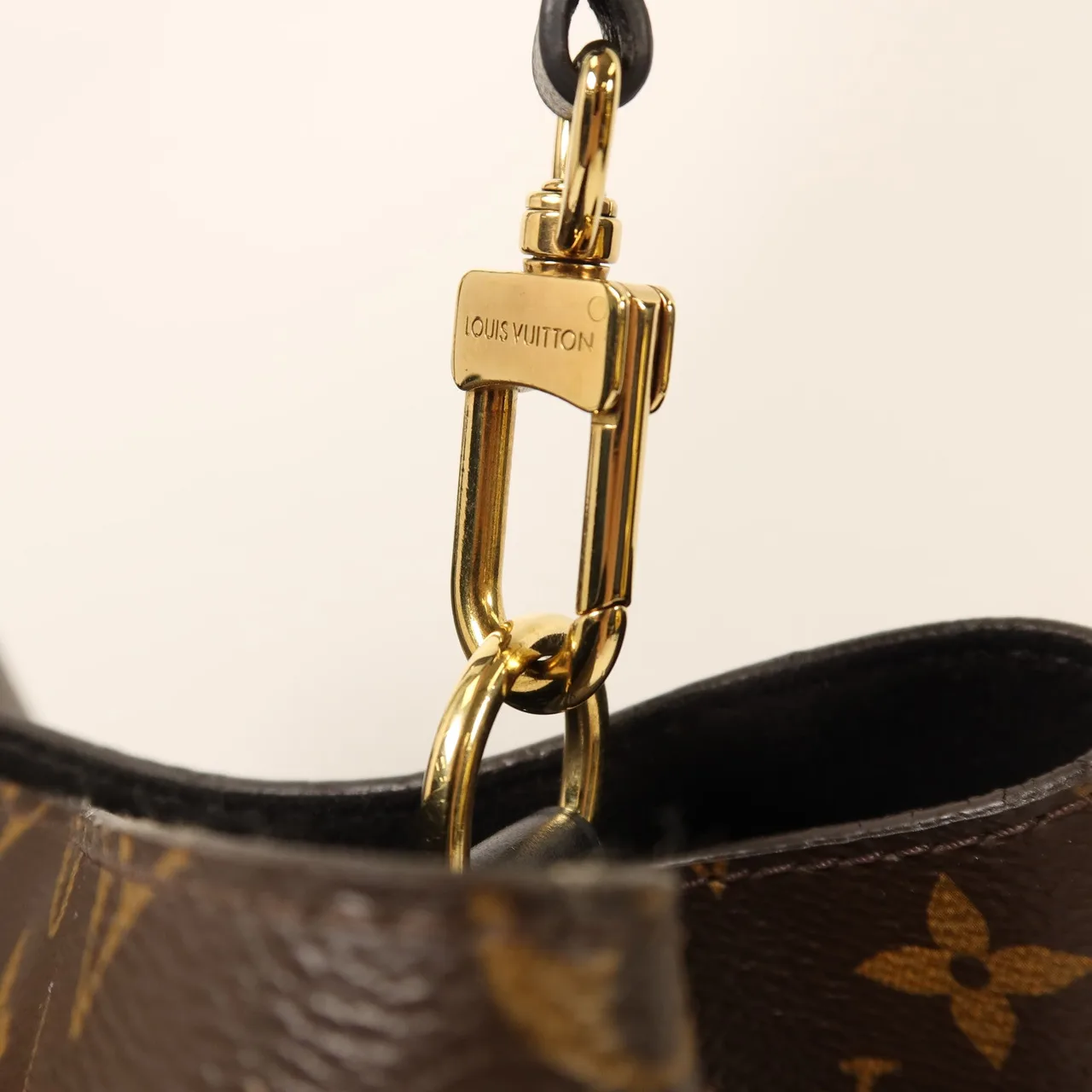 LOUIS VUITTON NeoNoe M44020 Shoulder Bag Coated Canvas 棕色 / 黑色 Coated Canvas Rank B - Thumbnail 10