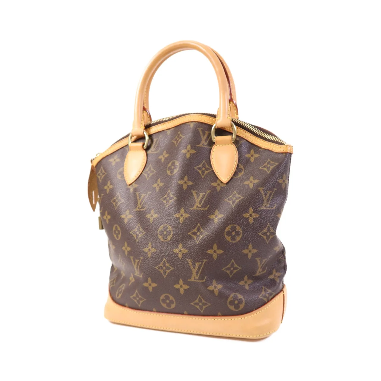 LOUIS VUITTON Lockit M40102 Handbag Coated Canvas 棕色 Coated Canvas Rank A - Thumbnail 3