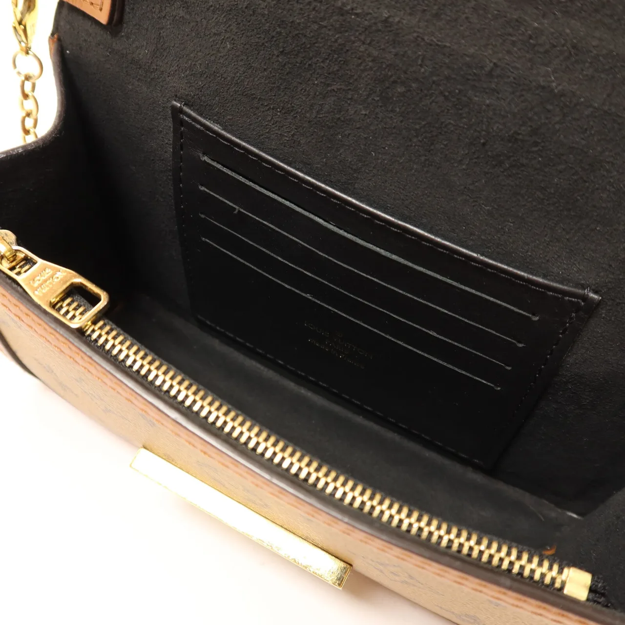 LOUIS VUITTON Dauphine M68746 Shoulder Bag Coated Canvas 棕色 Coated Canvas Rank B - Thumbnail 5