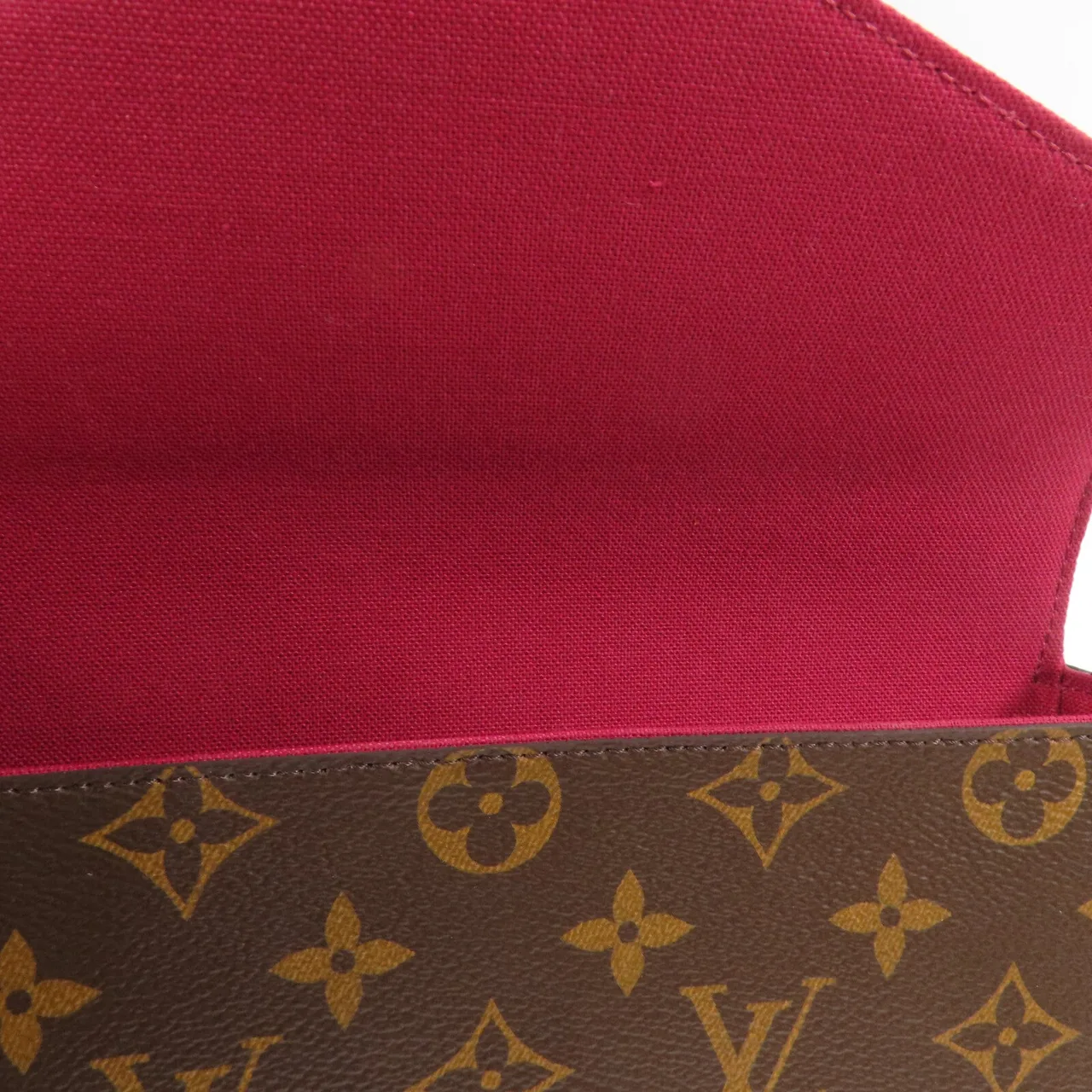 LOUIS VUITTON Felicie M61276 Shoulder Bag Coated Canvas 棕色 Coated Canvas Rank A - Thumbnail 10