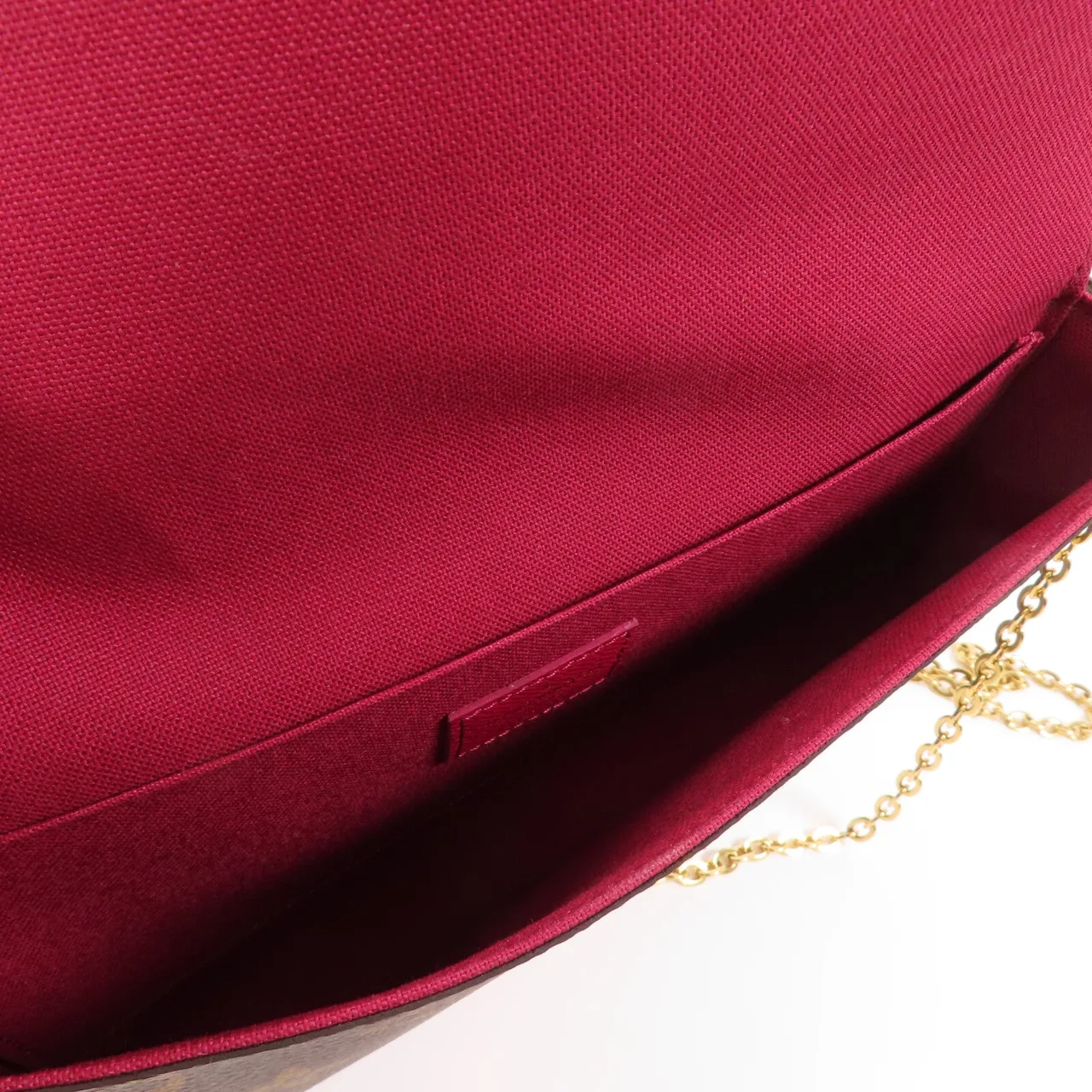 LOUIS VUITTON Felicie M61276 Shoulder Bag Coated Canvas 棕色 Coated Canvas Rank A - Thumbnail 11