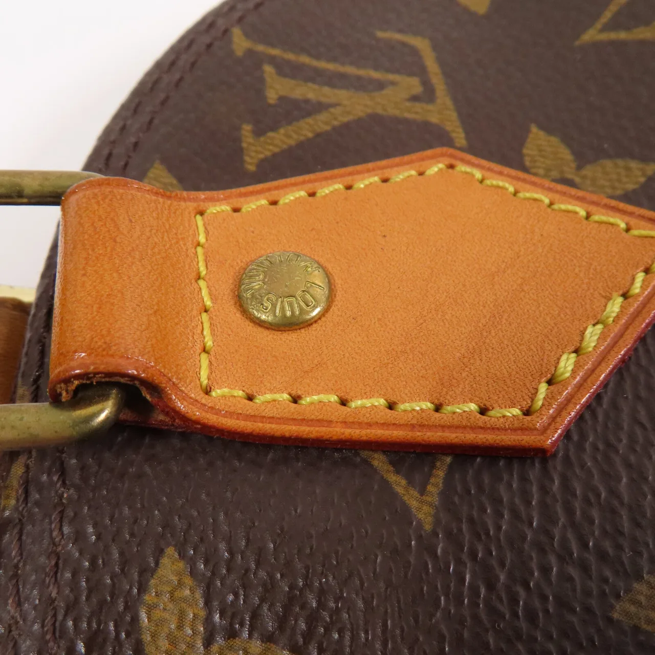 LOUIS VUITTON Alma M53152 2-Way Bag Coated Canvas 棕色 Coated Canvas Rank B - Thumbnail 10