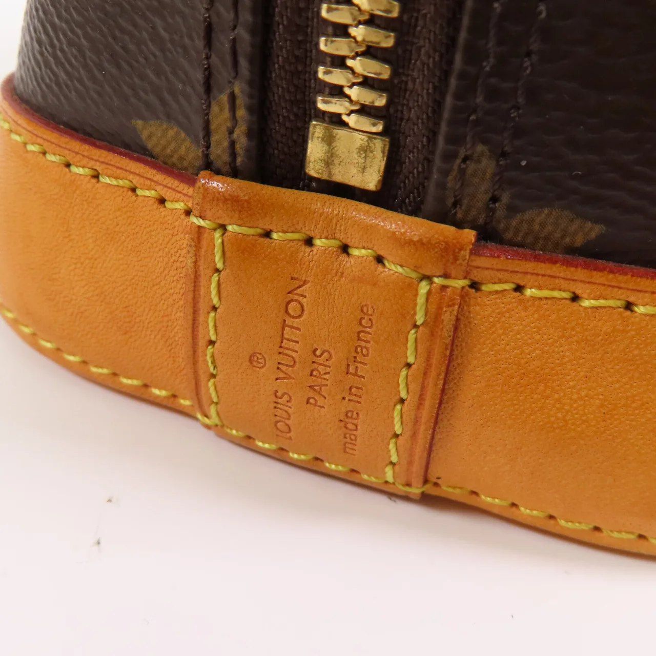 LOUIS VUITTON Alma M53152 2-Way Bag Coated Canvas 棕色 Coated Canvas Rank B - Thumbnail 15