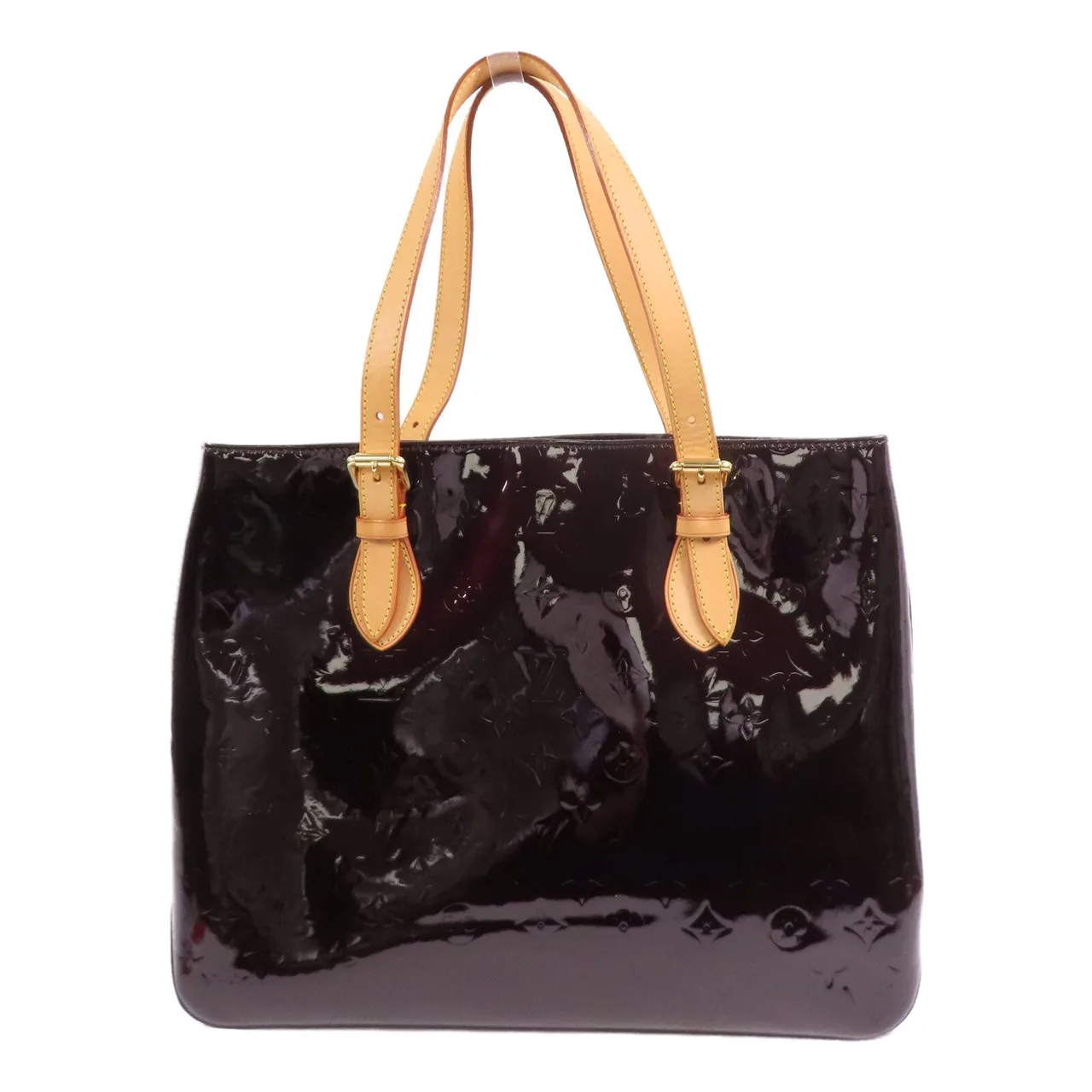 LOUIS VUITTON M91994 Tote Bag Leather 紅色 Leather Rank A - Thumbnail 2