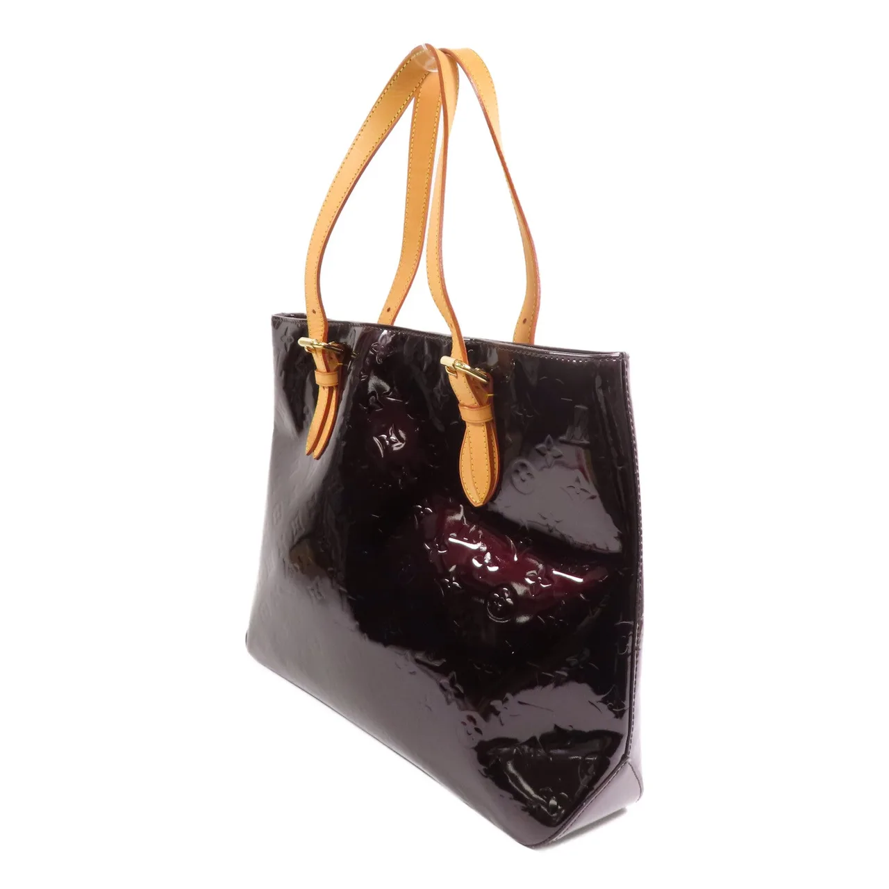 LOUIS VUITTON M91994 Tote Bag Leather 紅色 Leather Rank A - Thumbnail 3