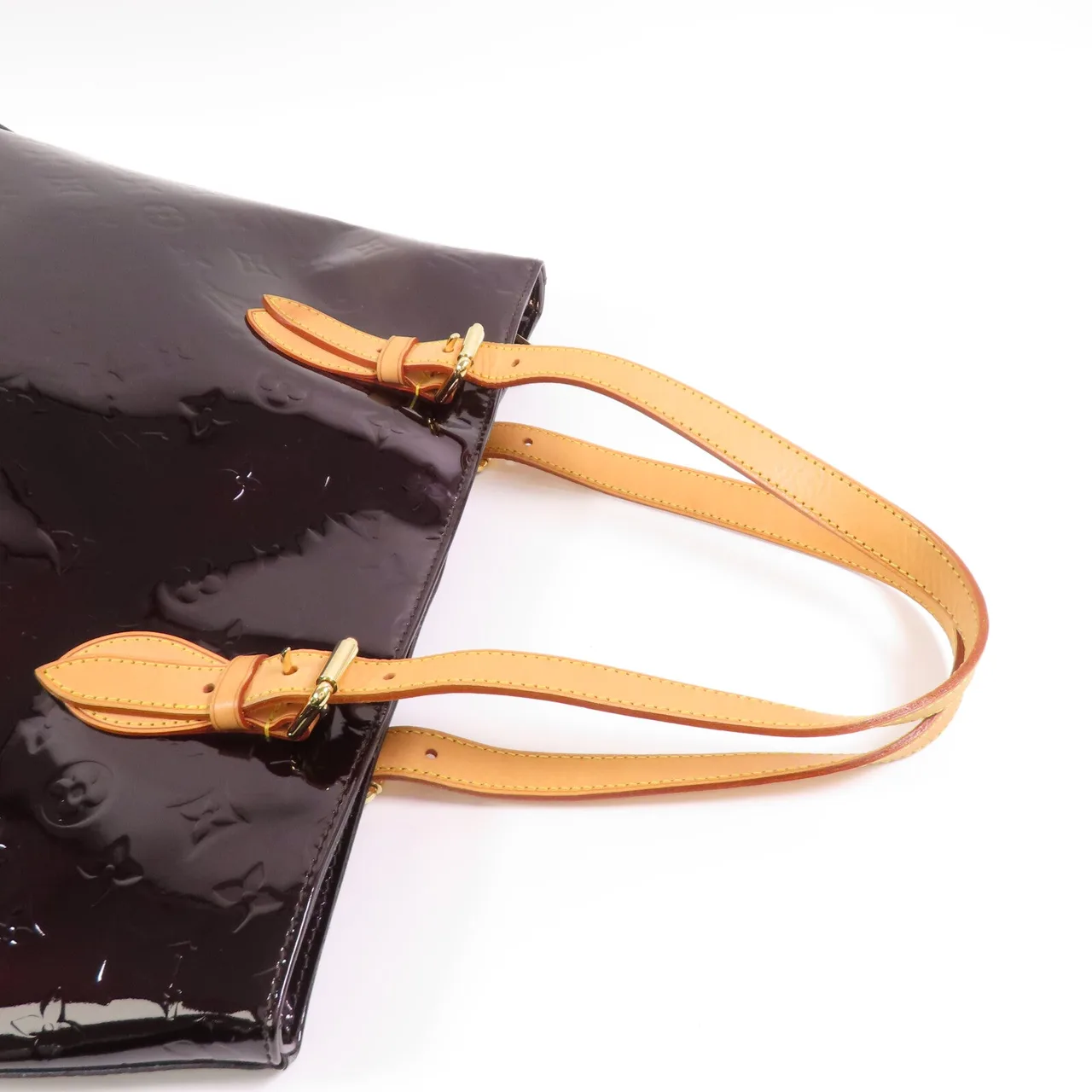 LOUIS VUITTON M91994 Tote Bag Leather 紅色 Leather Rank A - Thumbnail 5