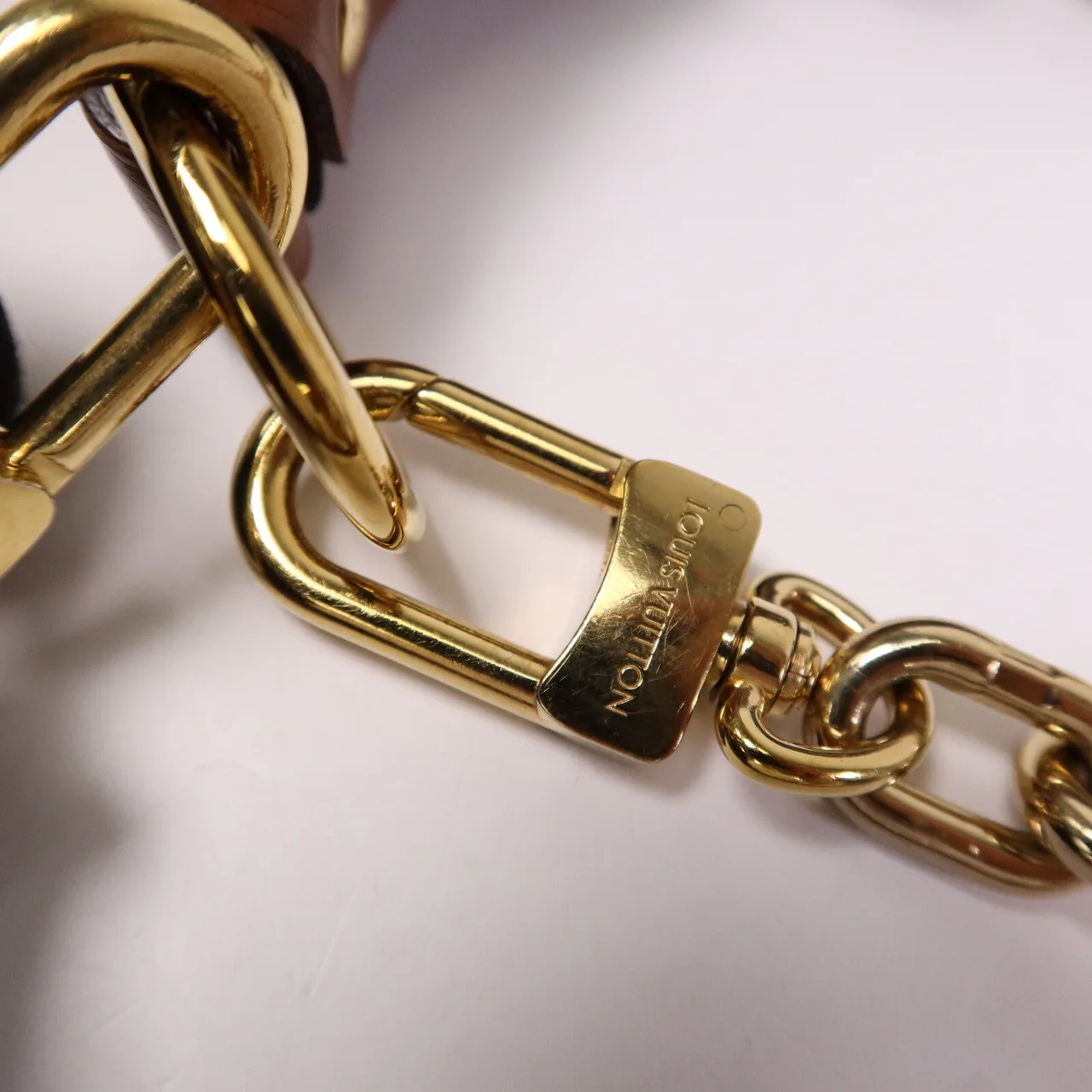 LOUIS VUITTON Loop M46311 2-Way Bag Coated Canvas 棕色 Coated Canvas Rank A - Thumbnail 7