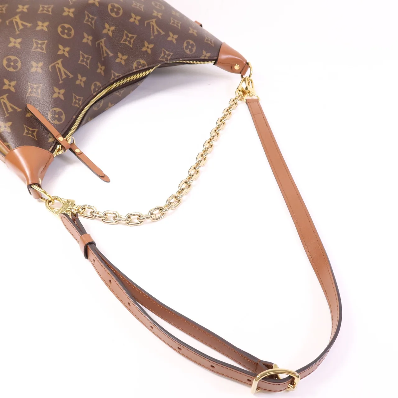 LOUIS VUITTON Loop M46311 2-Way Bag Coated Canvas 棕色 Coated Canvas Rank A - Thumbnail 8