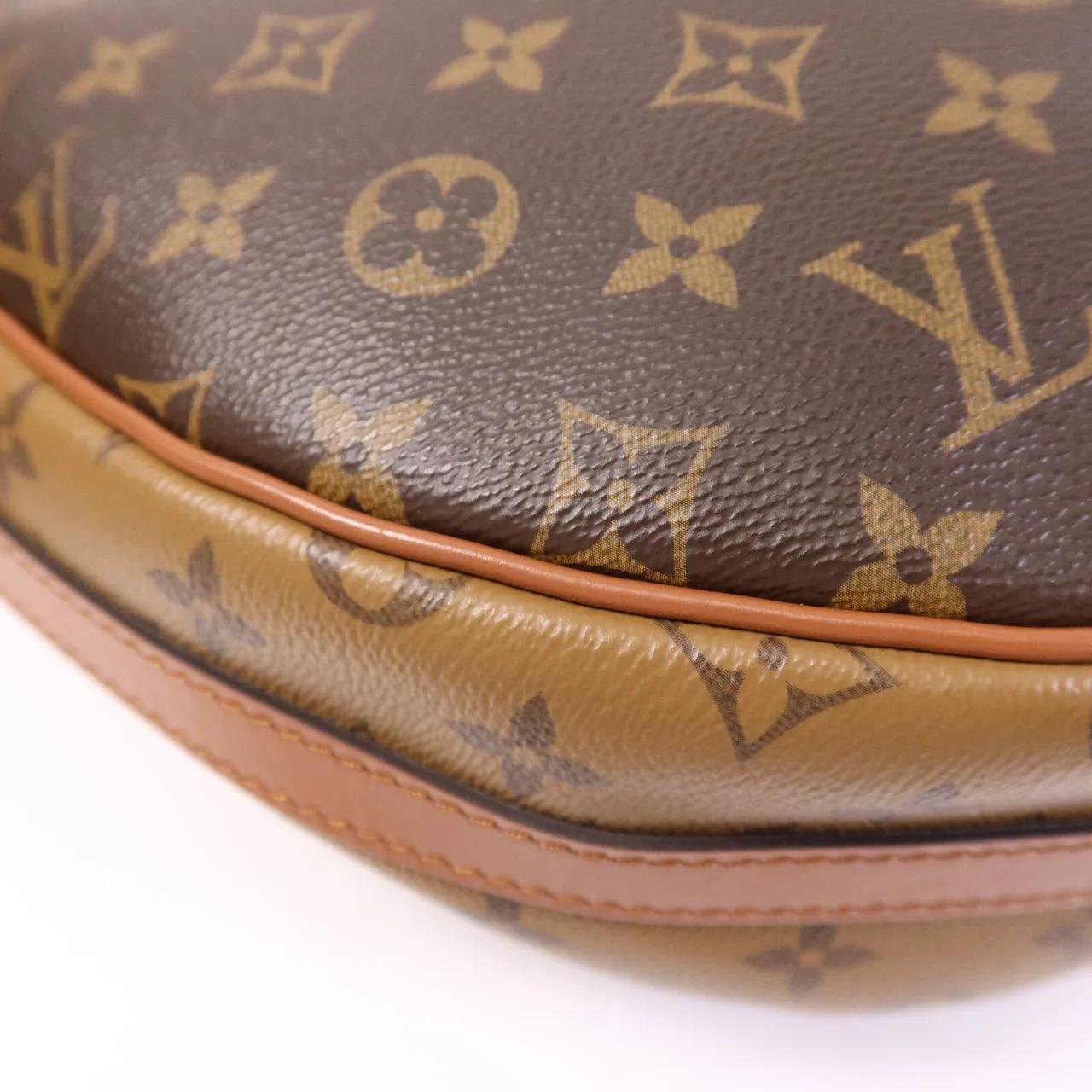 LOUIS VUITTON Loop M46311 2-Way Bag Coated Canvas 棕色 Coated Canvas Rank A - Thumbnail 11