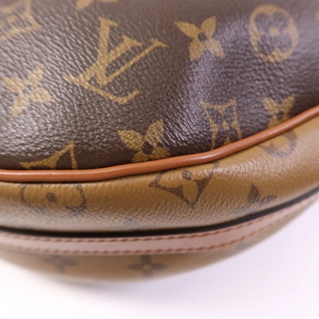 LOUIS VUITTON Loop M46311 2-Way Bag Coated Canvas 棕色 Coated Canvas Rank A - Thumbnail 12