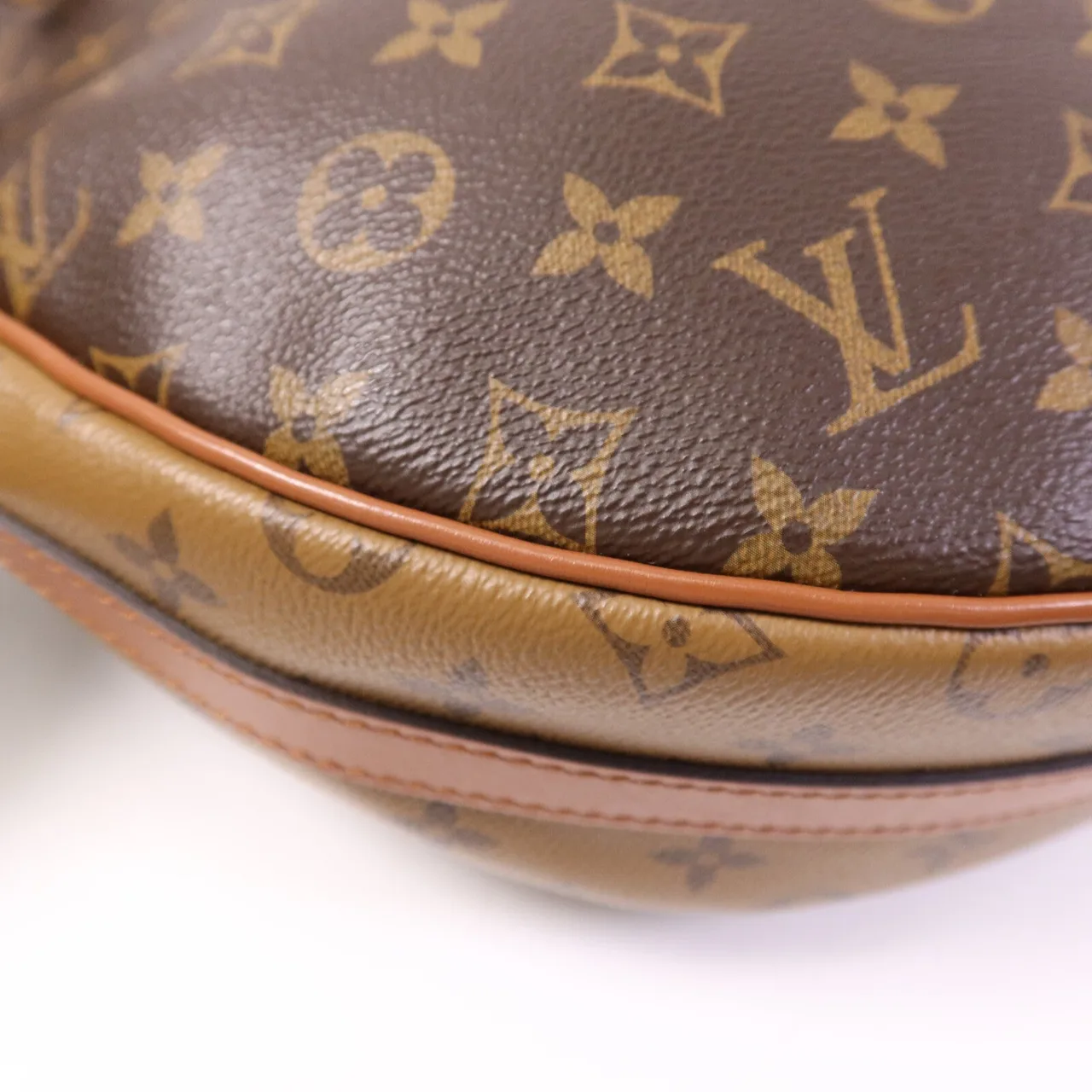 LOUIS VUITTON Loop M46311 2-Way Bag Coated Canvas 棕色 Coated Canvas Rank A - Thumbnail 13