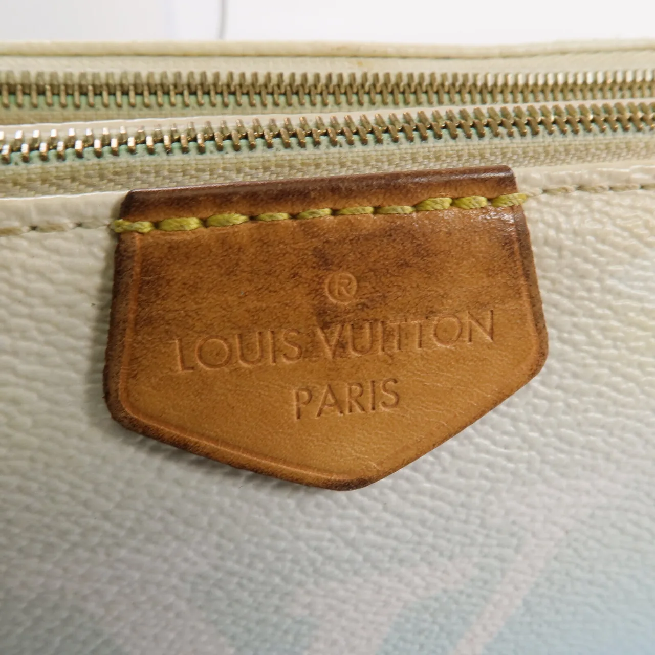 LOUIS VUITTON Multi Pochette M57633 2-Way Bag Coated Canvas 藍色 Coated Canvas Rank C - Thumbnail 13