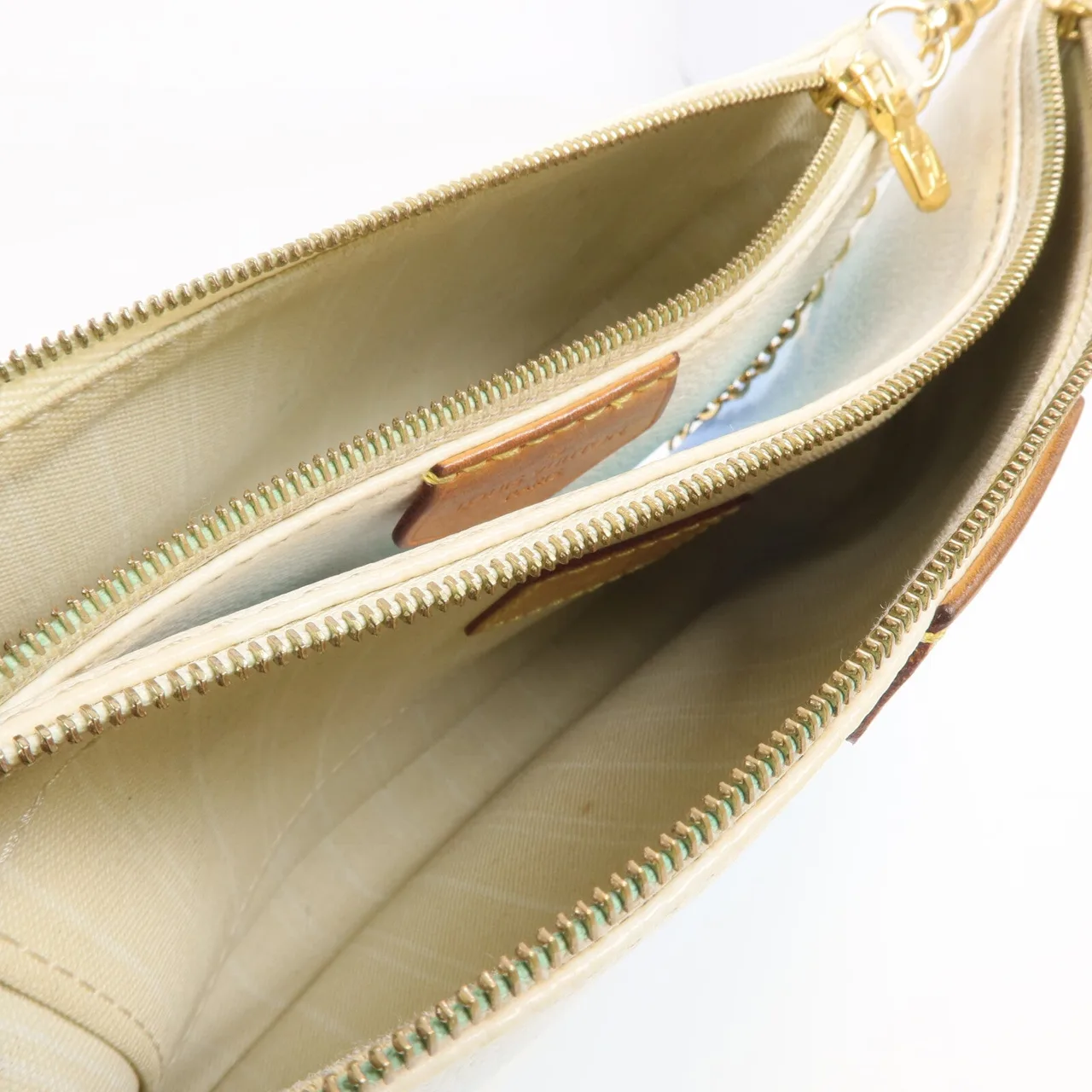 LOUIS VUITTON Multi Pochette M57633 2-Way Bag Coated Canvas 藍色 Coated Canvas Rank C - Thumbnail 14