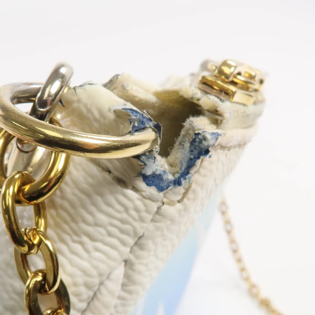 LOUIS VUITTON Multi Pochette M57633 2-Way Bag Coated Canvas 藍色 Coated Canvas Rank C - Thumbnail 21